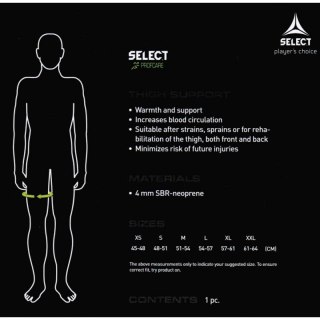 Ochraniacz na udo Select 6300