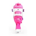 Zestaw SMJ Sport Combo Pink LED: 2w1 wrotko-rolki HS-TNK-000009549