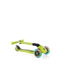 Hulajnoga 3-kołowa Globber Foldable Lights Lime Green Jr 437-106