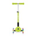 Hulajnoga 3-kołowa Globber Foldable Lights Lime Green Jr 437-106