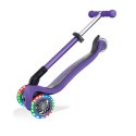 Hulajnoga 3-kołowa Globber Foldable Lights Violet Jr 437-103