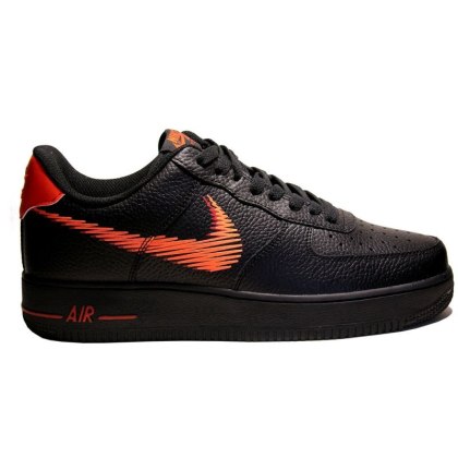 Nike Air Force 1 Low Zig Zag M -DN4928 001, Czarne