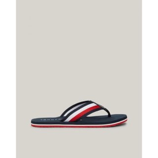 Japonki Tommy Hilfiger Massage Footbed Oly Beach Sandal M FM0FM05025DW5