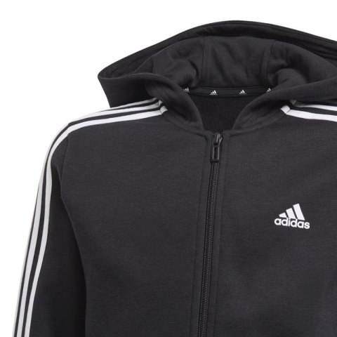 Bluza adidas Essentials 3S Full-zip Hoodie Jr GQ8900