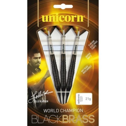 Rzutki soft tip Unicorn Black Brass- Jelle Klaasen 19g:23771|21g:23772