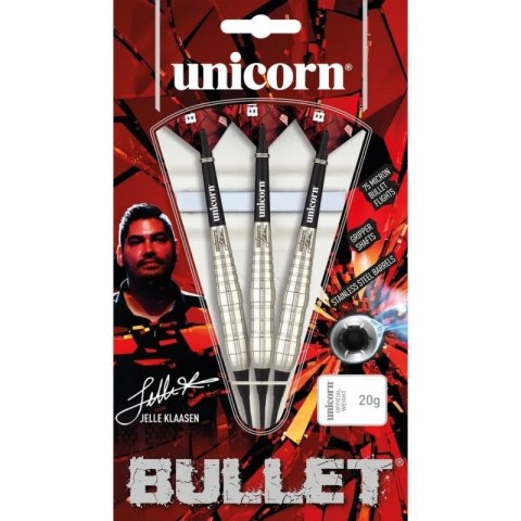 Rzutki soft tip Unicorn Bullet Stainless Steel- Jelle Klaasen 20g:23531