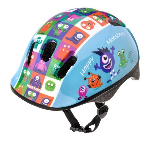 Kask rowerowy Meteor KS06 Happy monsters Jr 24834