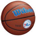 Piłka do koszykówki Wilson Team Alliance Philadelphia 76ers Ball WTB3100XBPHI