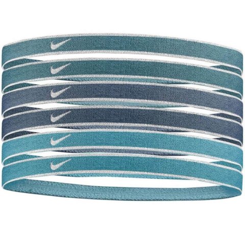 Opaski na głowę Nike Swoosh Sport 6 szt. N100200084070S