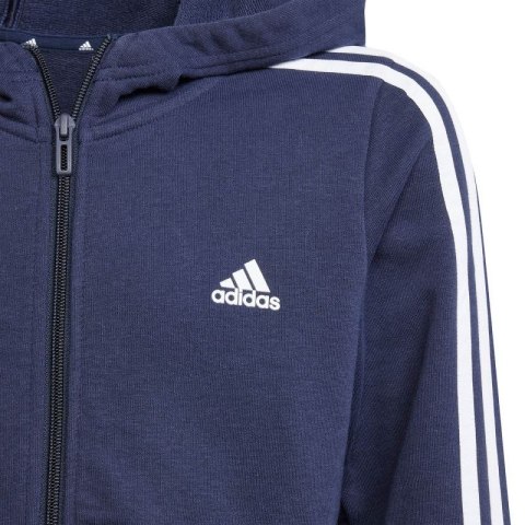 Bluza adidas Essentials 3-Stripes Full-Zip Hoodie Jr IB1667