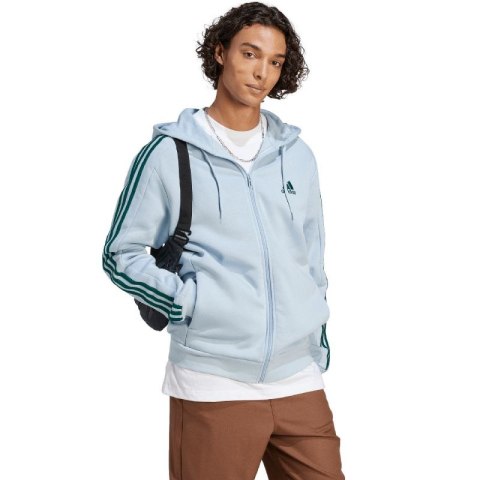 Bluza adidas Essentials Fleece 3-Stripes Full-Zip M IJ8932