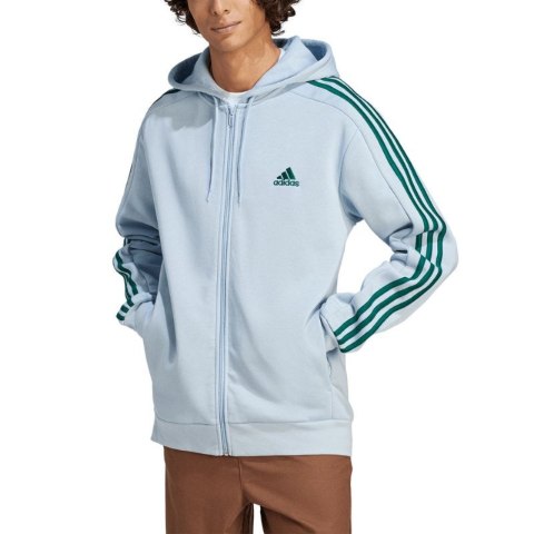 Bluza adidas Essentials Fleece 3-Stripes Full-Zip M IJ8932