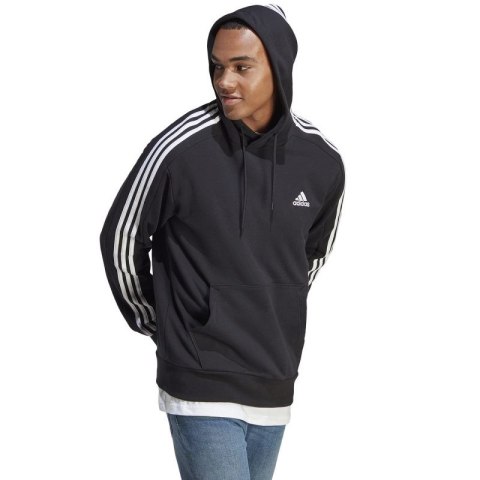 Bluza adidas Essentials French Terry 3-Stripes Hoodie M IC0435