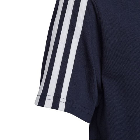 Koszulka adidas Essentials 3-Stripes Cotton Loose Fit Boyfriend Tee Jr IC3638