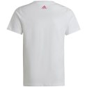 Koszulka adidas Essentials Linear Logo Cotton Slim Fit Tee Jr IC3150