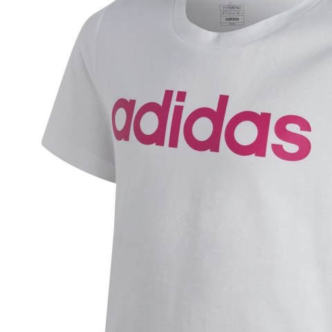 Koszulka adidas Essentials Linear Logo Cotton Slim Fit Tee Jr IC3150