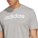 Koszulka adidas Essentials Single Jersey Linear Embroidered Logo Tee M IC9277