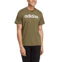 Koszulka adidas Essentials Single Jersey Linear Embroidered Logo Tee M IC9280