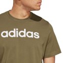 Koszulka adidas Essentials Single Jersey Linear Embroidered Logo Tee M IC9280