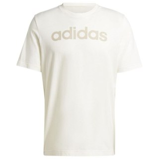 Koszulka adidas Essentials Single Jersey Linear Embroidered Logo Tee M IS1345