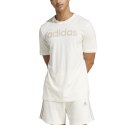 Koszulka adidas Essentials Single Jersey Linear Embroidered Logo Tee M IS1345