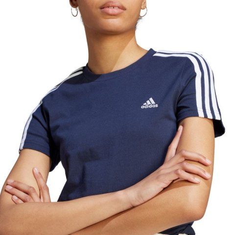 Koszulka adidas Essentials Slim 3-Stripes Tee W IM2791