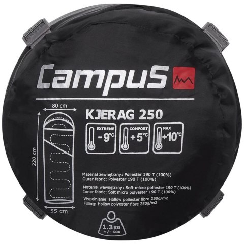 Śpiwór Campus Kjerag 250 Right Sleeping Bag CUP702123404