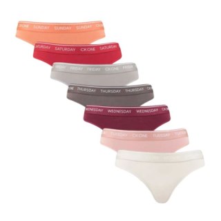 Stringi Calvin Klein Thong 7Pk W 000QF5937E