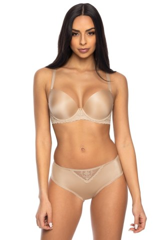 Biustonosz push up Biustonosz Push-up Model 0155/11/1 Jennifer II Beige - Mat