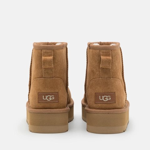 Buty damskie UGG Classic Mini Platform - Chestnuts Brązowe