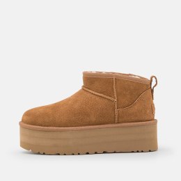 Buty damskie UGG Ultra Mini Platform na platformie - Chestnuts brązowe