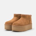 Buty damskie UGG Ultra Mini Platform na platformie - Chestnuts brązowe