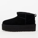 Buty damskie UGG Ultra Mini Platform na platformie - Czarne