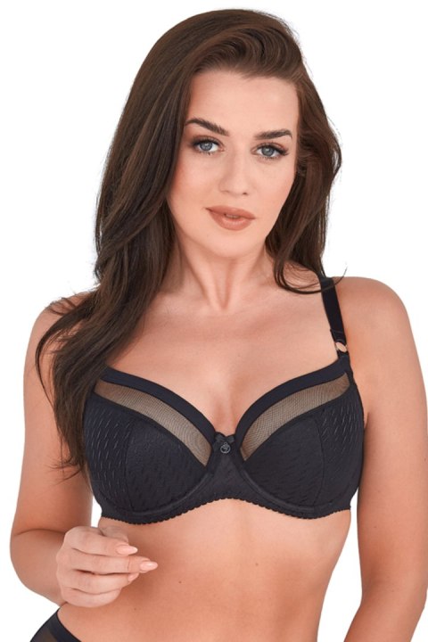 Biustonosz Soft Biustonosz Semi-Soft Model 1204 Black - Gaia