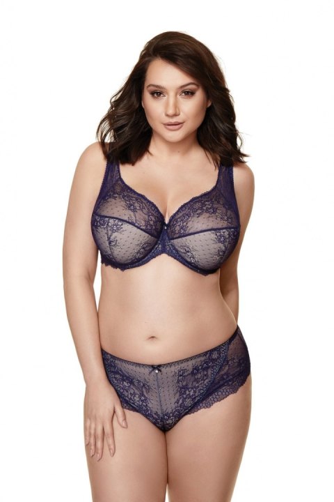 Biustonosz Soft Biustonosz Semi-Soft Model Scarlet B3 Navy - Gorteks