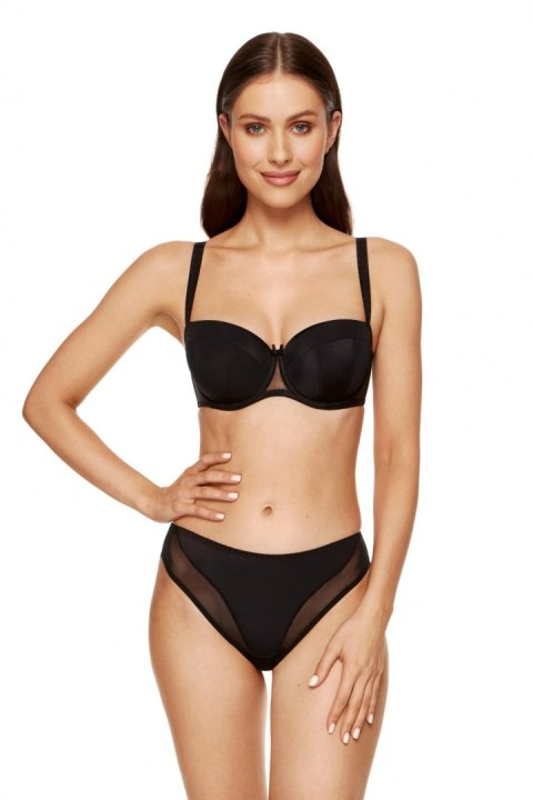 Biustonosz push up Biustonosz Usztywniany Model Zara B4 Black - Gorteks