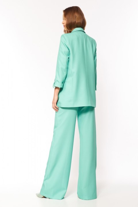 Seledynowa marynarka oversize Z43 Seledyn - Nife