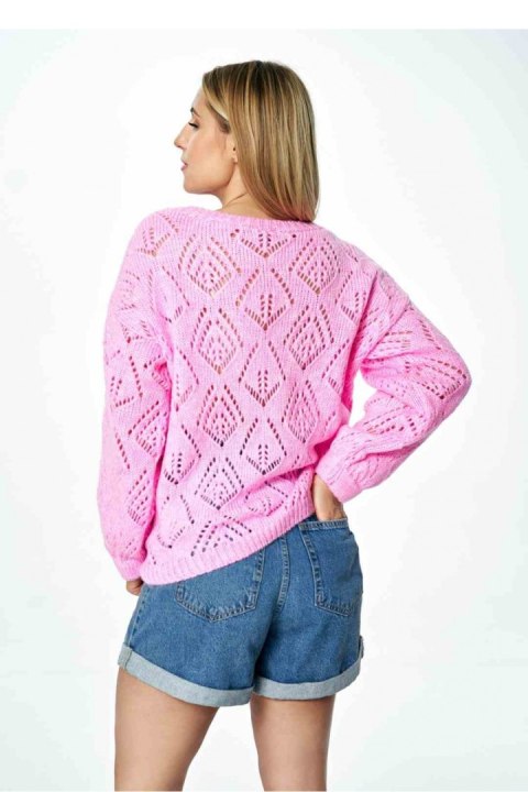 Sweter Damski Model M887 Pink - Figl