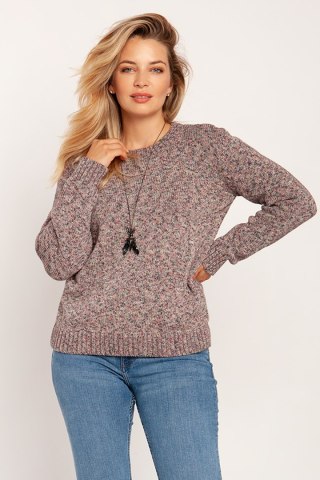 Sweter Damski Model SWE244 Pink Melange - MKM