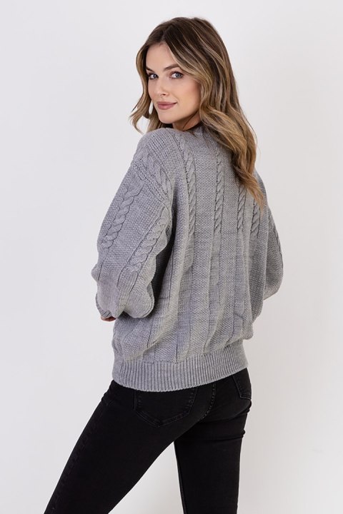 Sweter Damski Model SWE323 Grey - MKM