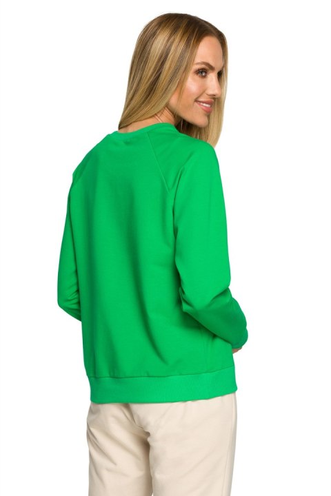 Bluza Damska Model MOE693 Green - Moe