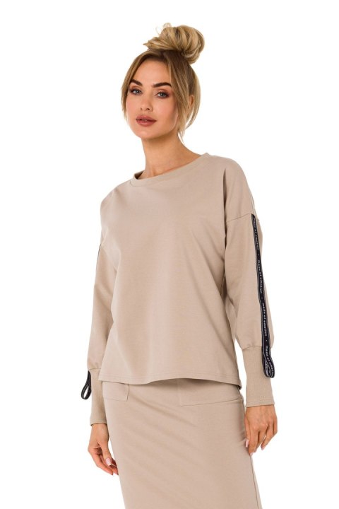 Bluza Damska Model MOE727 Beige - Moe