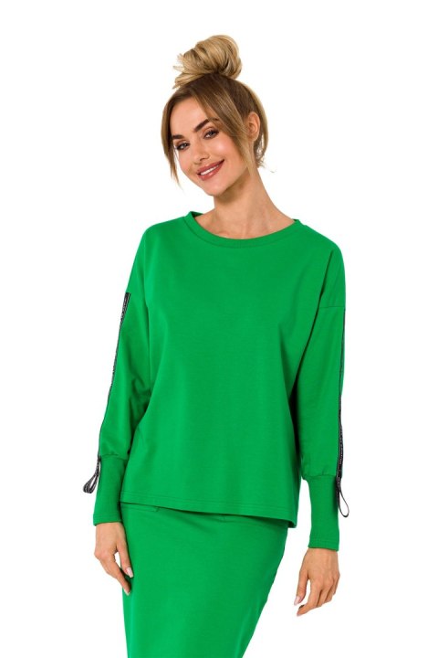 Bluza Damska Model MOE727 Green - Moe