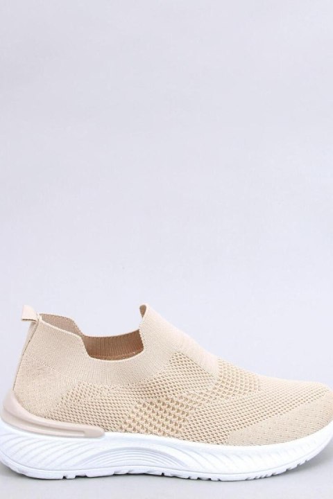 Buty sportowe skarpetkowe SUARE BEIGE - Inello