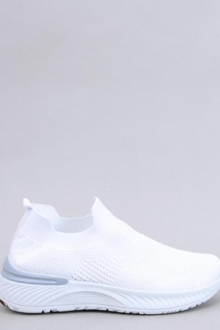 Buty sportowe skarpetkowe SUARE WHITE - Inello