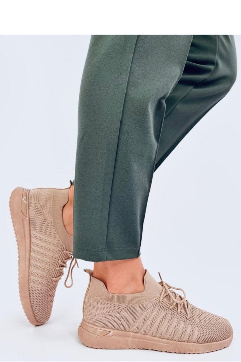 Buty sportowe skarpetkowe SHARPE KHAKI - Inello