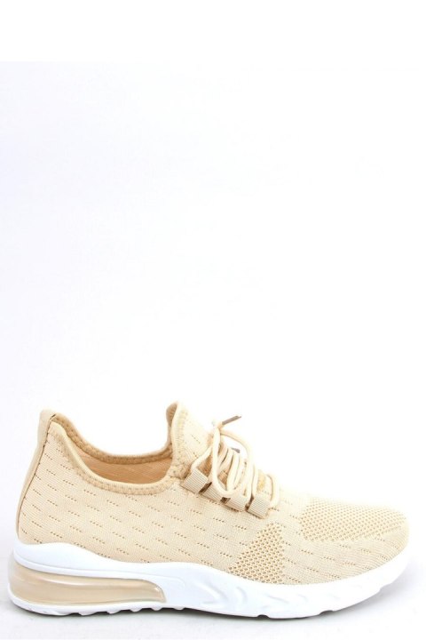 Buty sportowe skarpetkowe KESSI BEIGE - Inello