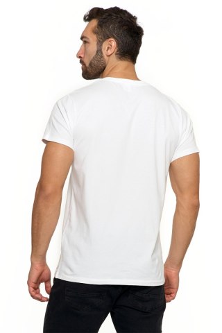 Tshirt Męski Model OTS1500-003 White - Moraj