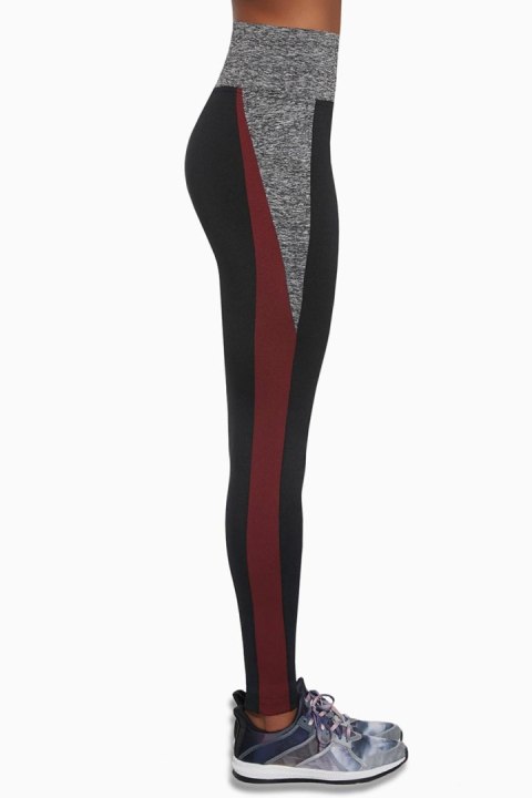 Legginsy Model Extreme Black Melange - Bas Bleu