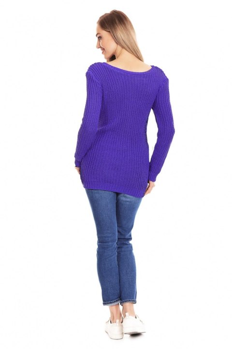 Sweter Ciążowy Model 40029 Violet - PeeKaBoo